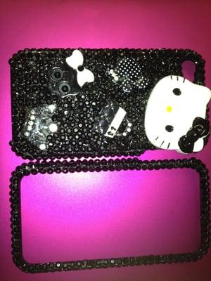 Custom made cell phone cases made at Dream Boutique.