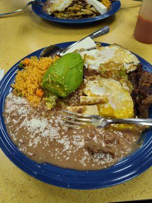 Chilaquiles in Green Sauce