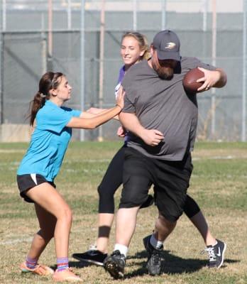 PPC's Annual Turkey Bowl - High Schoolers vs Young Adults at flag football