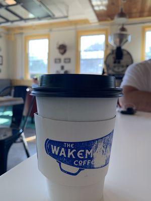 Wakeman- a cool shop in a Vintage firehouse..they Roast coffee on site! In the toaster as seen in pic