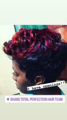 Relaxer and custom color