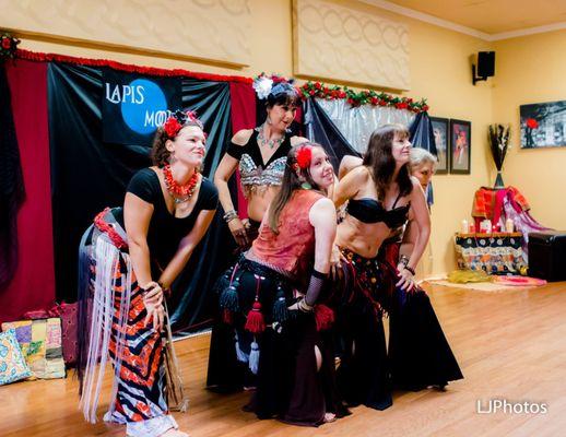 Belly Dancing group Lapis Moon