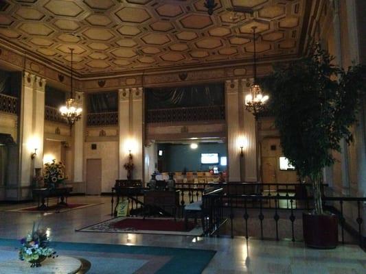 Looking toward the bar/ reception desk.