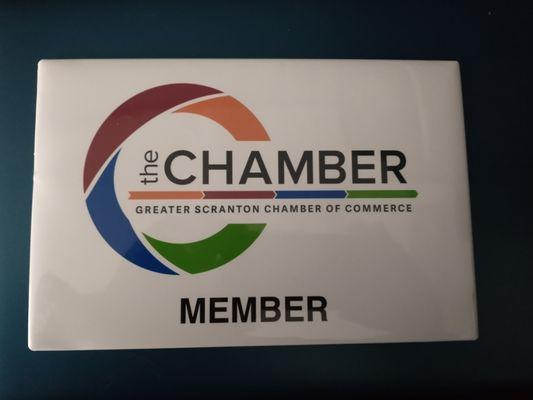 Registered with the Greater Scranton Chamber of Commerce