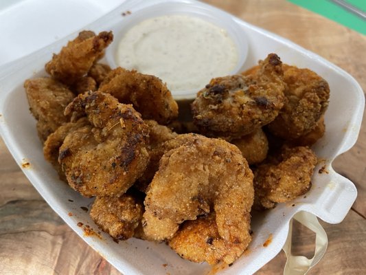 Fried Shrimp (to go) - Perfect crisp. Perfect seasoning