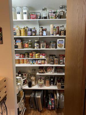 After picture of pantry