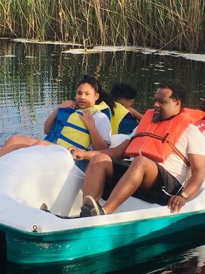 Yay paddle boats!