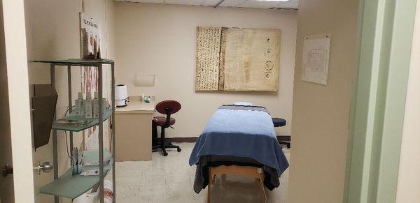 Medical and rehabilitative massages are performed in a medical setting.