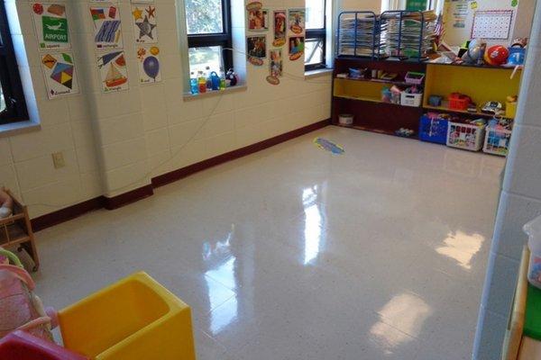 Preschool Floor Cleaning