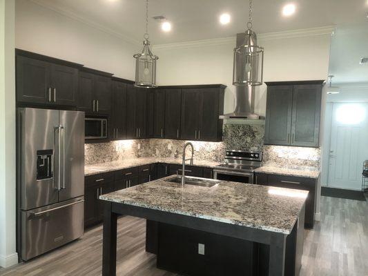 Beautiful Granite counters.