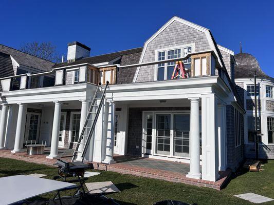 Exterior trim renovation