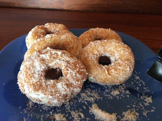 Fresh doughnuts. Try 'em!!