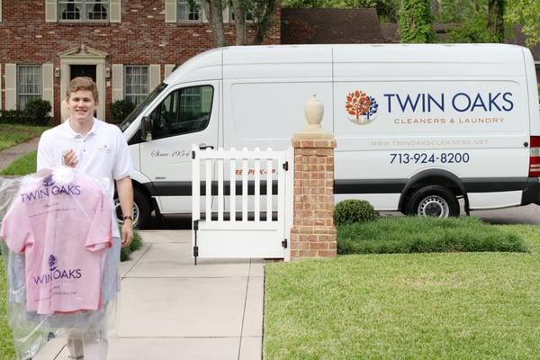 In your neighborhood on a daily basis, Twin Oaks delivery drivers are available for weekly scheduled delivery OR as needed.