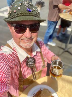 Enjoying 1 of 6 days at Oktoberfest in El Cajon