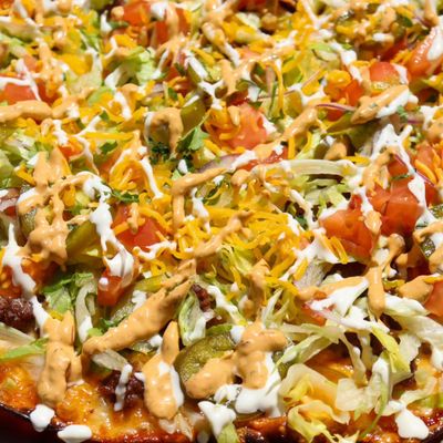 Taco pizza!