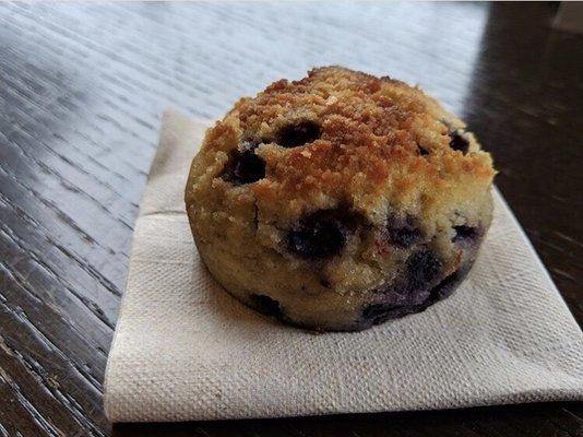 Keto blueberry muffin