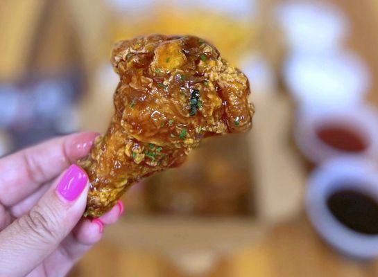 Soy Garlic KFC (5pc wings-$8.99)