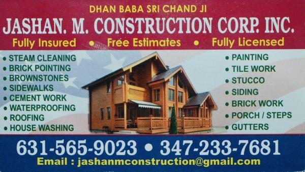 Jashan M Construction