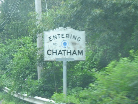 Entering Chatham from Harwich.