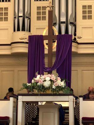 Our beautiful sanctuary, First Presbyterian Church, TYLER, TX