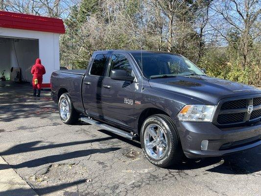 Dodge Ram work trucking was provided some special attention today!