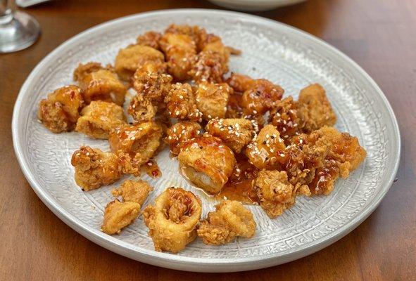 Fried calamari