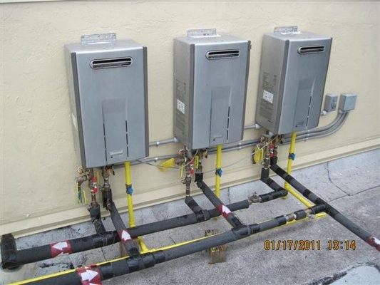 Rinnai Tank-less water heaters Dealer and authorized service specialist.