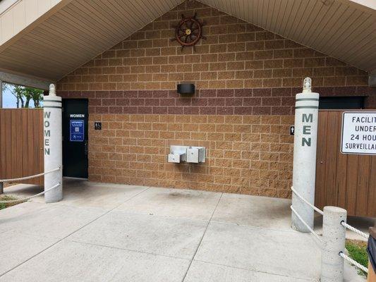 Bathroom on south side of Ferry