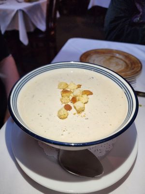 Garlic Mushroom Soup