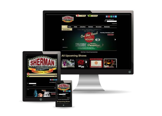 The Sherman is one of the hottest venues in the region.  Check out their site.  www.shermantheater.com