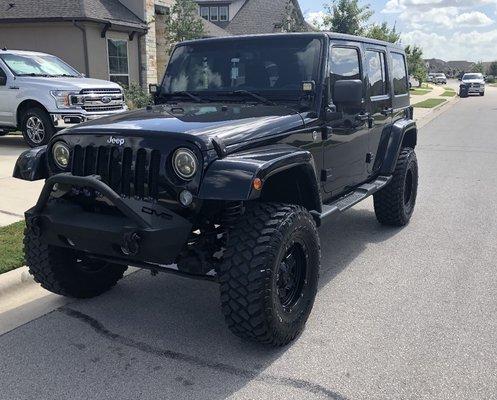 My daughter loves her new Jeep that I bought her. We traded in her Ford Fusion.