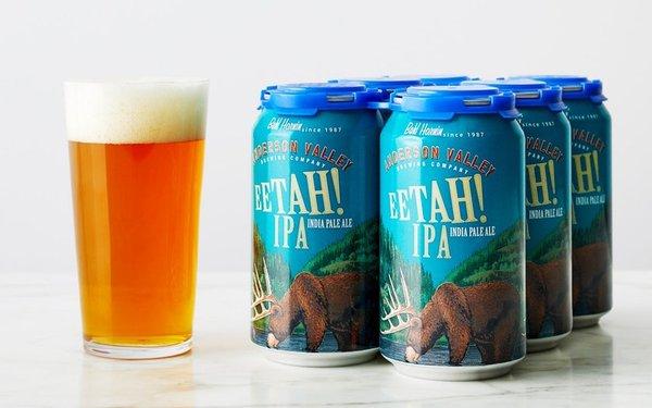 Anderson Valley Brewing Co, Eetah IPA, 6 Pack Cans