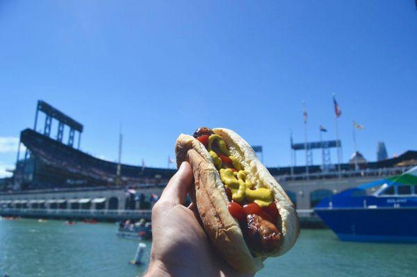 Grilling at McCovey Cove