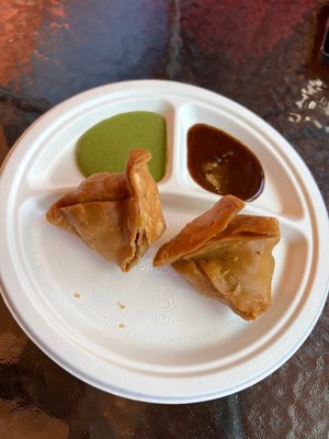 Samosas ($3.50 each)