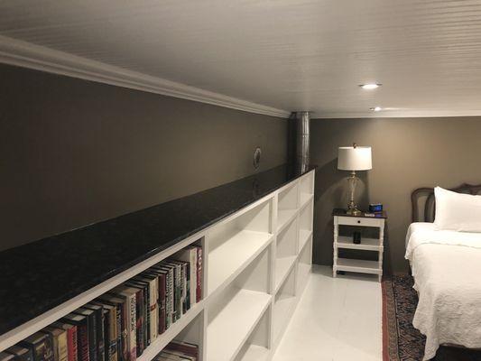 Bedroom bookcase