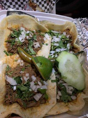 Carnitas tacos...yummy pulled pork tacos