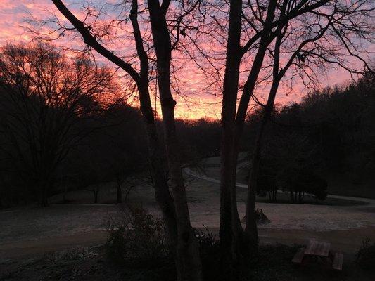 Narrowgate from the front porch view