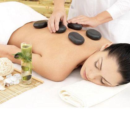 Hot stone massage