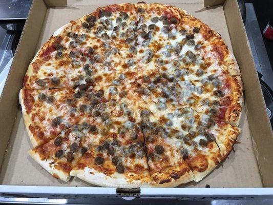 Large Beef Pizza