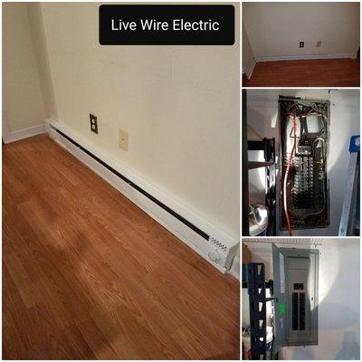 Floor Board Heater Installation