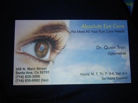 Buisness card