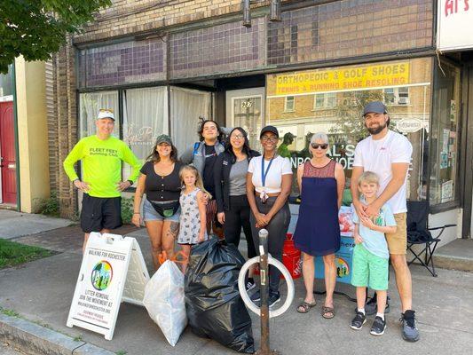 Community Cleanup group photo