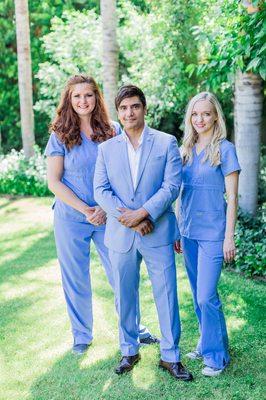 Nurse Practitioner Heather Lewis, Dr. Bobby, weight loss surgeon, and Registered Dietitian Courtney Pogue