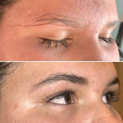 Brow tint