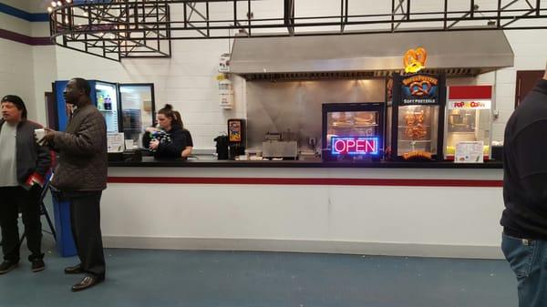 An actual snackbar. The last one in a former Bladerunners.