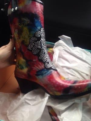 My new rain boots :) $9.99!