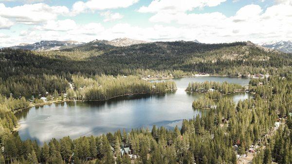 Drone photo of Serene Lakes