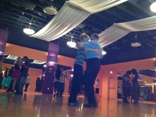 Argentine Tango Practice on Friday nights at 8:30 pm