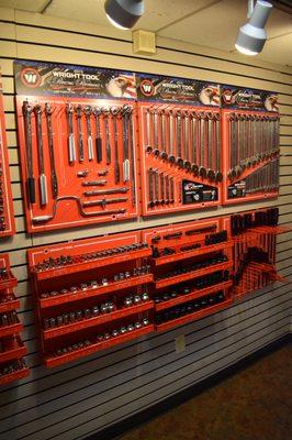 Full line of Wright Tool products