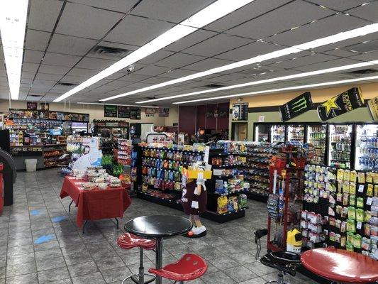 Convenience store with all new LED lighting throughout